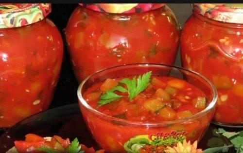 Манджа на зиму. Салат Манжо из баклажанов на зиму — простой рецепт