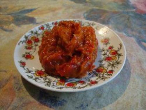 Айвар рецепт по-сербски на зиму. Айвар из Сербии