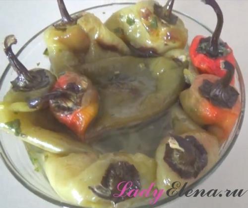 Перец по-сербски на зиму. Печеные перцы по-сербски — фото-рецепт