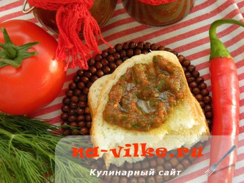 Соус из помидор без варки. Ингредиенты: