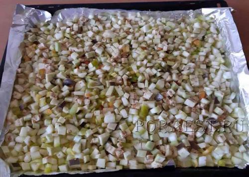 Балканская икра из запеченных овощей. Икра из запечённых овощей в духовке