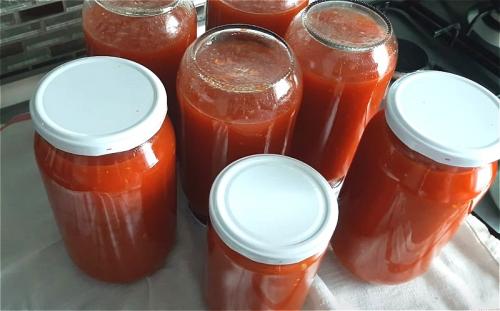Соус из помидор с болгарским перцем. Томатный соус на зиму в домашних условиях — простые рецепты соуса из помидор