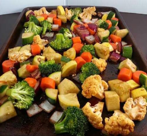 Как приготовить вкусные запеченные овощи в духовке на противне 12 Как приготовить вкусные запеченные овощи в духовке на противне 12