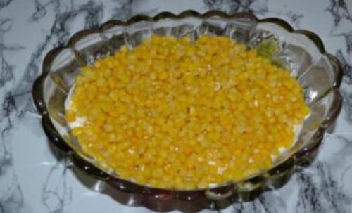 Салат с копченой курицей и корейской морковью. С болгарским перцем — 2 вариации 39