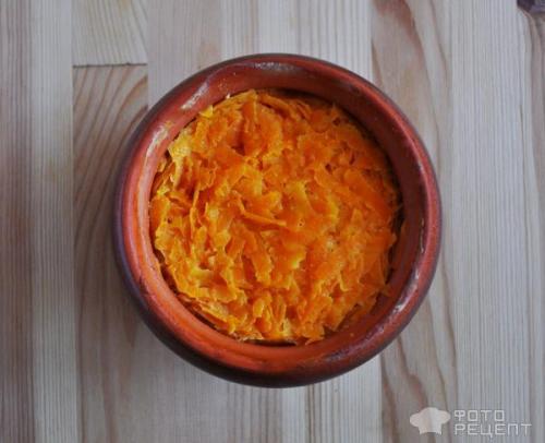 Пшенная каша с тыквой и изюмом в духовке. Рецепт: Пшенная каша с тыквой и изюмом в горшочке - В духовке