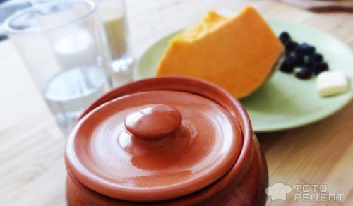 Пшенная каша с тыквой и изюмом в духовке. Рецепт: Пшенная каша с тыквой и изюмом в горшочке - В духовке