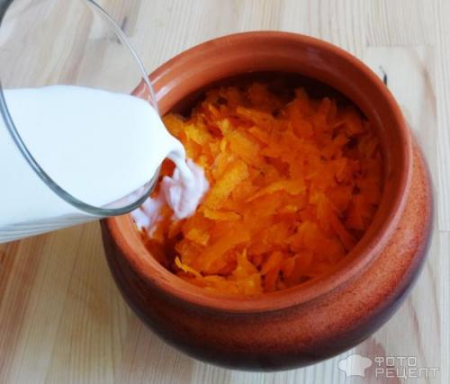 Пшенная каша с тыквой и изюмом в духовке. Рецепт: Пшенная каша с тыквой и изюмом в горшочке - В духовке