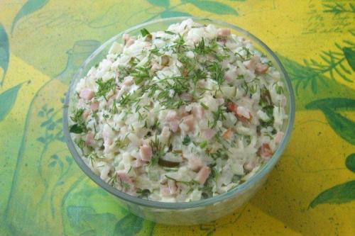 Салат осенний с ветчиной и сыром. 20 отличных салатов с ветчиной на любой вкус и бюджет