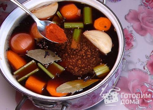 Как приготовить сочную свиную рульку в пиве 07 Как приготовить сочную свиную рульку в пиве 07
