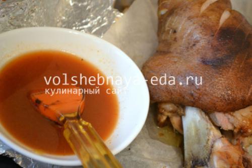 Как достичь хрустящей корочки на рульке в духовке. Ингредиенты