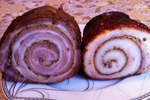 С какими начинками можно сочетать рулет из рульки свиной. 20 самых вкусных способов приготовить рулет из свинины