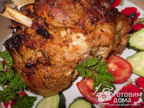 Секрет идеальной рульки: варено-запеченная с горчицей 25 Секрет идеальной рульки: варено-запеченная с горчицей 25