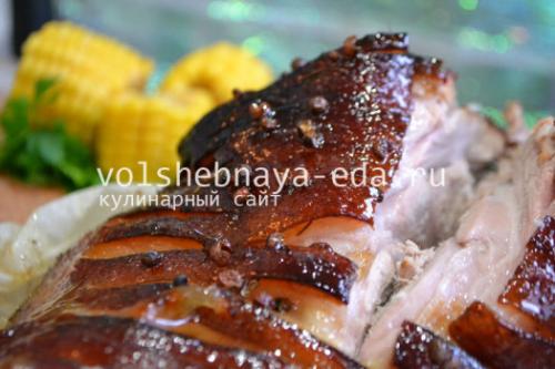 Как достичь хрустящей корочки на рульке в духовке. Ингредиенты