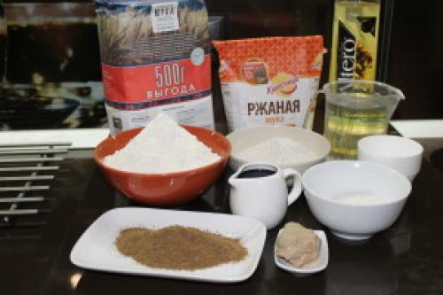 Дрожжевой хлеб с солодом. Приготовление