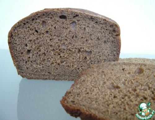 Хлеб на Ржаной закваске с солодом и тмином. Ржано-пшеничный на закваске с солодом и тмином