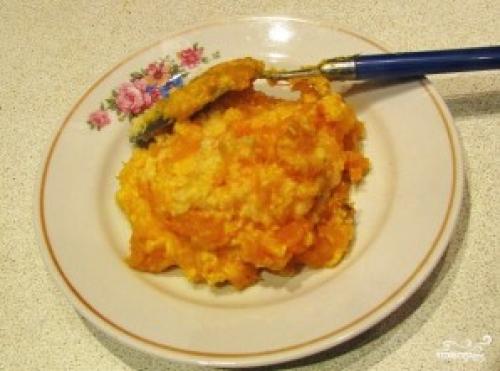 Пшенная каша с тыквой и медом в духовке. Пшенная каша в тыкве