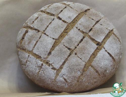 Пшенично-ржаной хлеб на закваске. Хлеб классический пшенично-ржаной на закваске