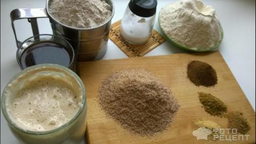 Пшеничный хлеб на закваске с солодом. Рецепт: Ржано-пшеничный хлеб на закваске - пряный с солодом,очень вкусный