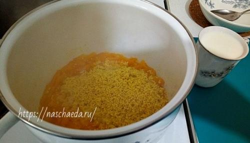 Каша с тыквой и пшеном на молоке. ПРОСТОЙ рецепт тыквенной каши с пшеном на молоке 2021: пошаговый с фото