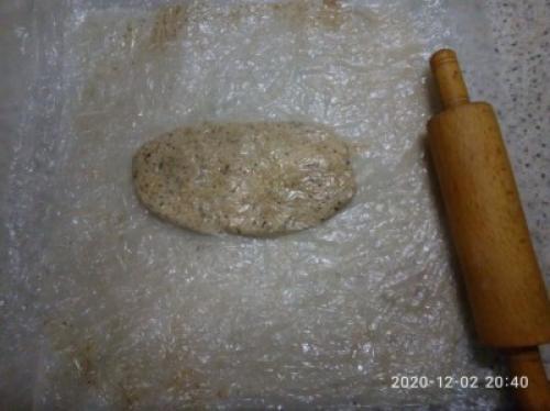 Печенье на остатках ржаной закваски.