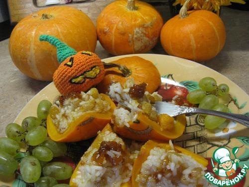 Пшенная каша в тыкве. Пшенная каша запеченная в тыкве 14