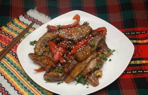 Баклажаны в сырно-сливочной заливке от mellorn. Карамелизированные баклажаны в кисло-сладком соусе