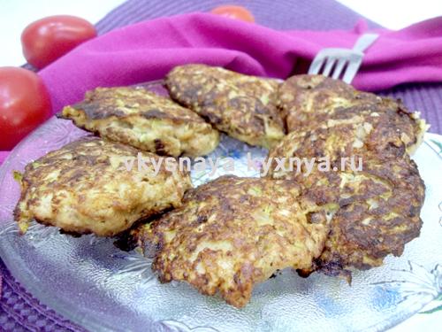 Оладьи из кабачков с фаршем на сковороде: самый вкусный рецепт