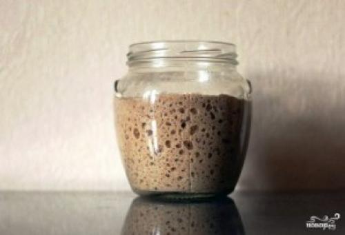 Ржаная ЗАКВАСКА в домашних условиях. Закваска для ржаного хлеба