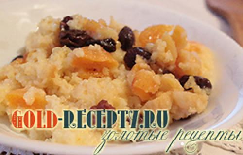 Удобный и вкусный завтрак: как приготовить пшенную кашу на молоке с сухофруктами в мультиварке 05 Удобный и вкусный завтрак: как приготовить пшенную кашу на молоке с сухофруктами в мультиварке 05