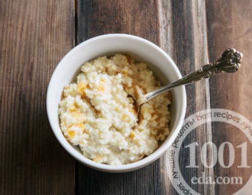 Идеальный завтрак: пшенная каша с курагой в мультиварке на воде 09