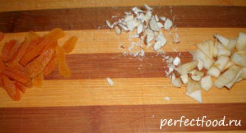 Постная пшенная каша с сухофруктами. Постная каша с сухофруктами