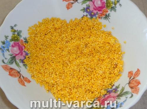 Как приготовить вкусную и полезную пшенную кашу с изюмом и курагой в мультиварке 01 Как приготовить вкусную и полезную пшенную кашу с изюмом и курагой в мультиварке 01