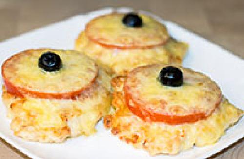 Рубленые Котлеты С сыром и помидором. Рубленные Котлеты из куриной грудки в духовке