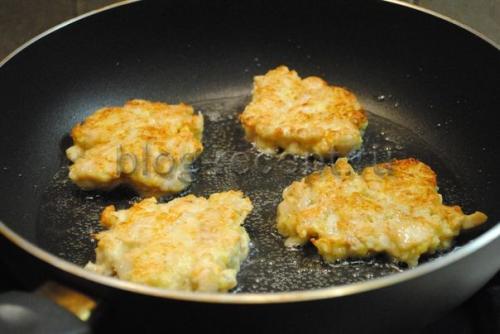 Рубленые куриные Котлеты С сыром и мукой. Вкусные и симпатичные куриные котлетки С сыром