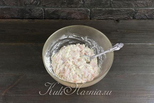 Рубленые куриные Котлеты С сыром и сметаной. Рубленные куриные Котлеты С сыром и сметаной