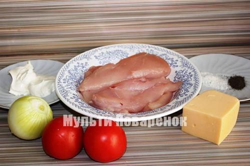 Мясо по-французски в мультиварке из курицы. Курица по-французски в мультиварке