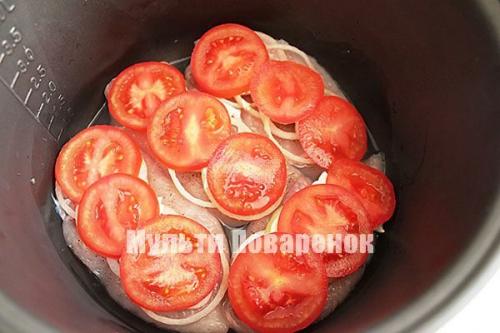 Мясо по-французски в мультиварке из курицы. Курица по-французски в мультиварке