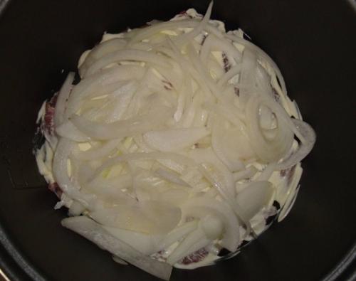 Видео-рецепт мяса по-французски в мультиварке. Мясо по-французски в мультиварке из свинины: рецепт приготовления блюда пошагово 04