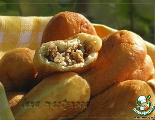 Заварное дрожжевое тесто на кипятке для пирожков. Пирожки из заварного дрожжевого теста