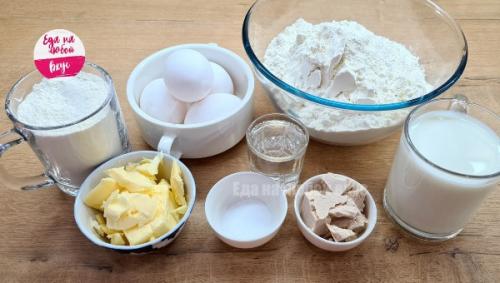 Заварное тесто на Пирожки в духовке. Лучшее тесто для пирожков и Пирожки, как пух