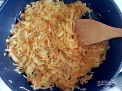 Пирожки с капустой жареные