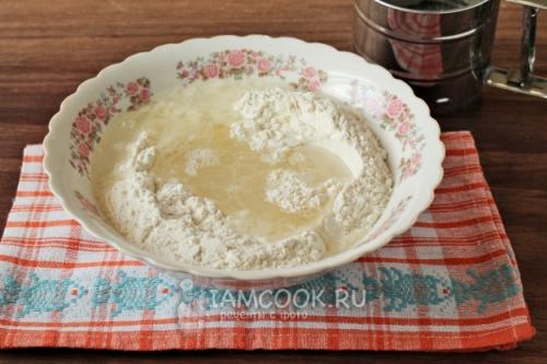 Постное заварное дрожжевое тесто для пышных пирожков. Постное заварное тесто 03 Постное заварное дрожжевое тесто для пышных пирожков. Постное заварное тесто 03